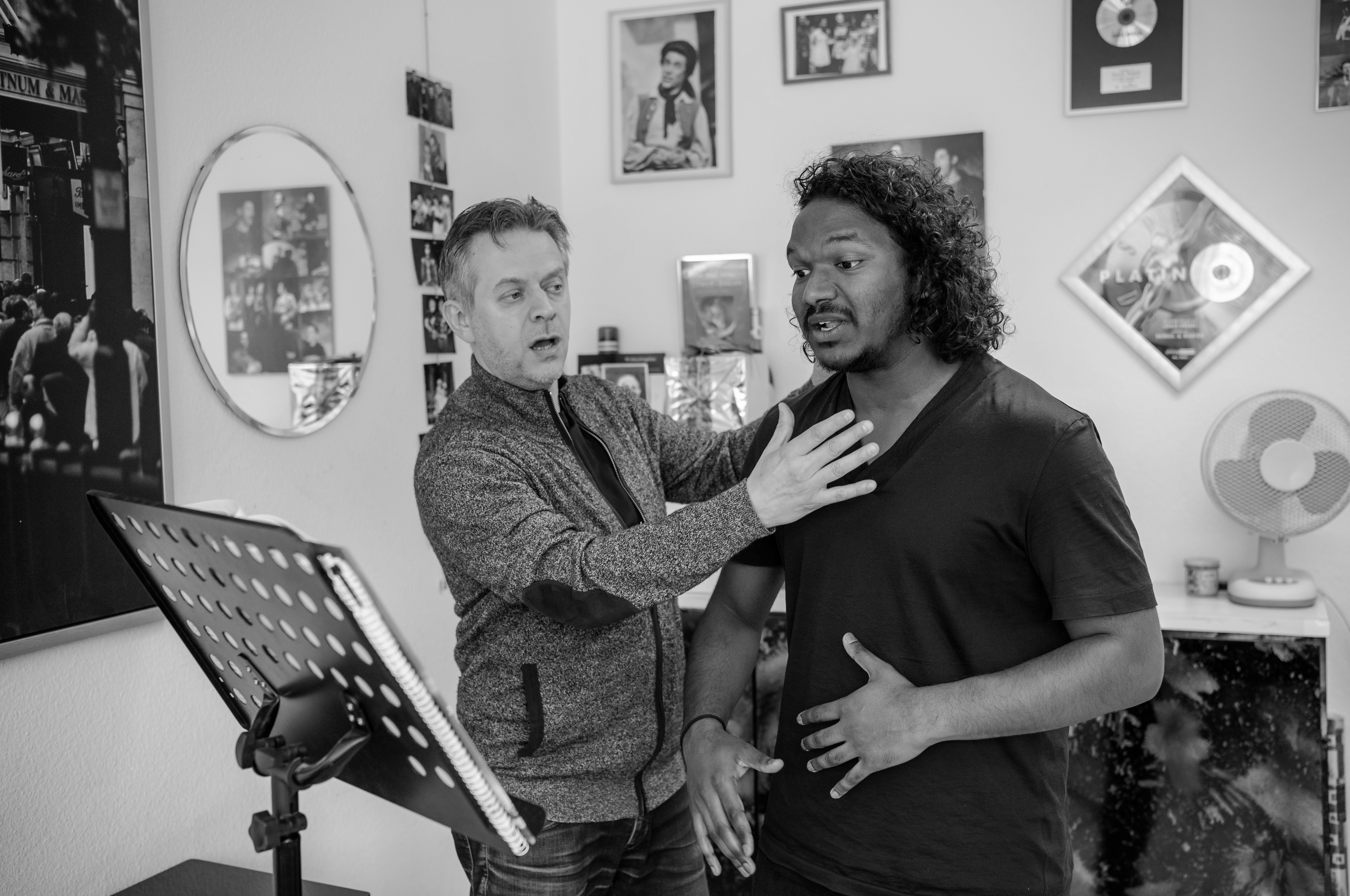 Unterricht mit Fredy Kuttipurathu